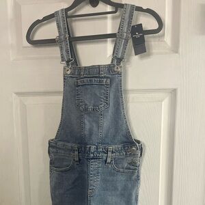 Abercrombie Kids Girl’s Blue Denim Overalls-New With Tags